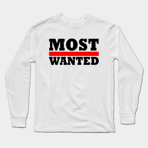 Wanted Long Sleeve T-Shirt by Milaino